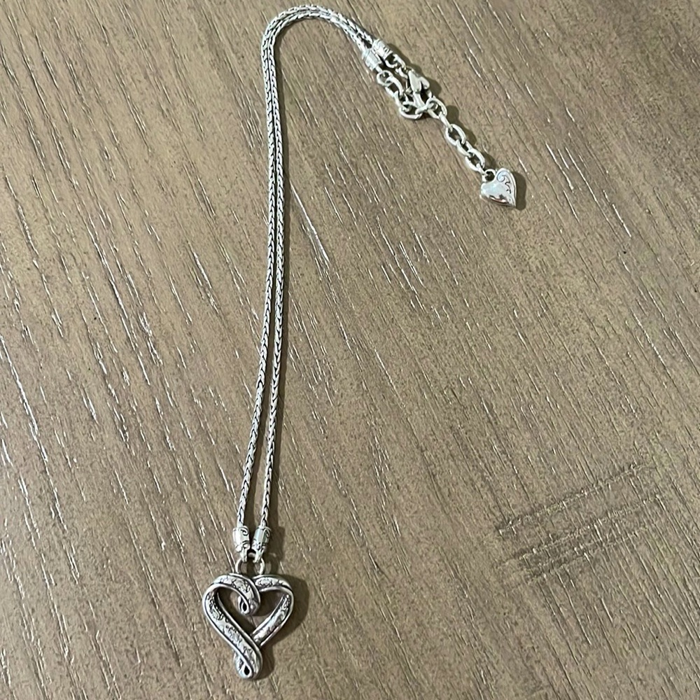 Brighton heart necklace. 16”.